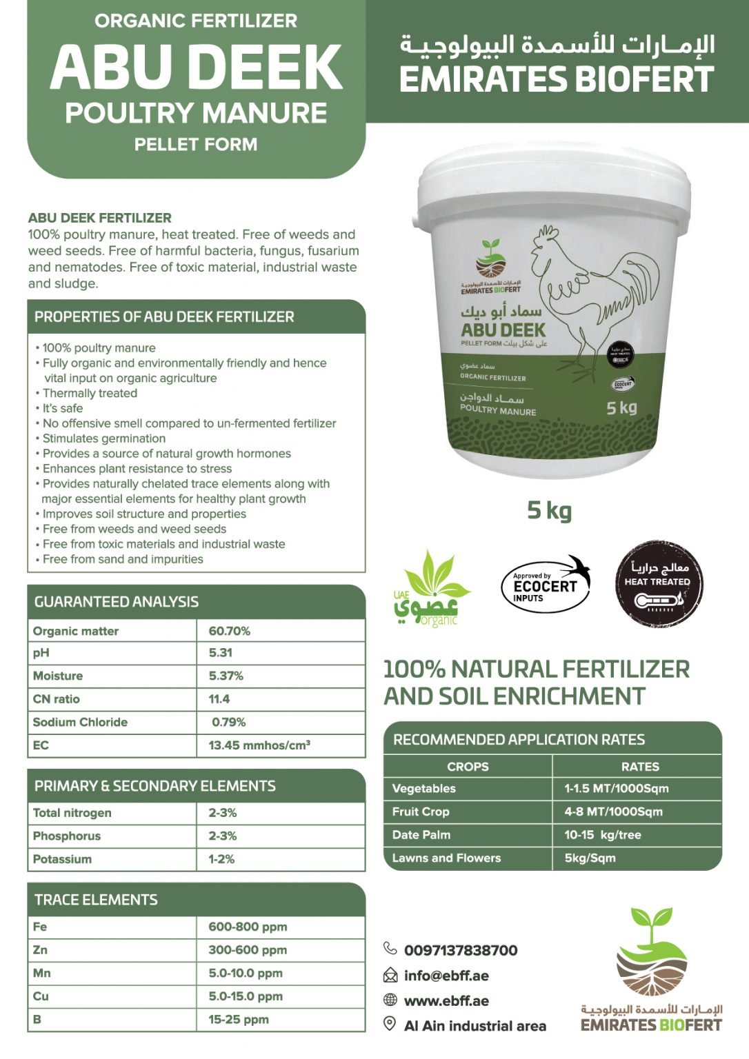 ABU DEEK 5 KG - Al Ayadi Al Khadraa