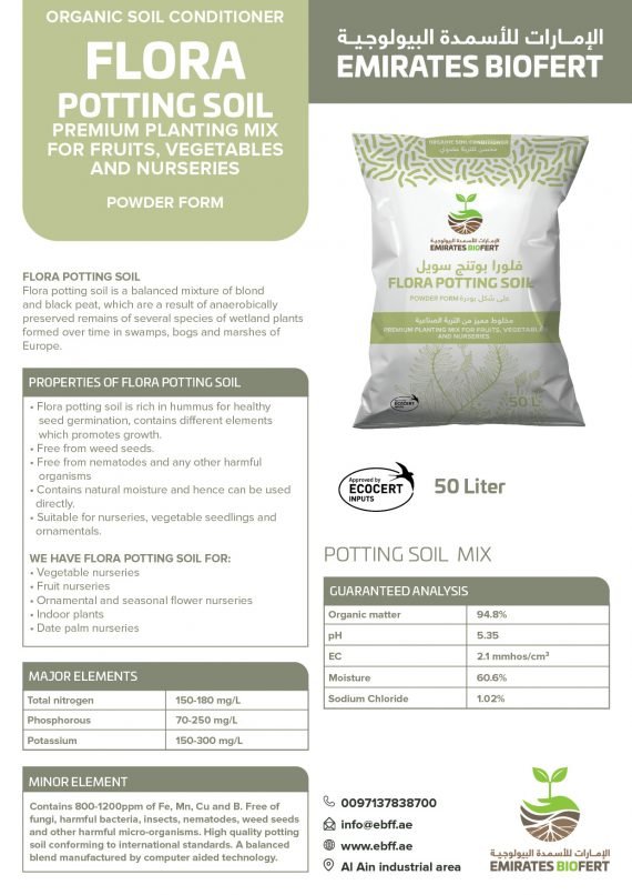 Flora Super Hypot Potting Soil - 50 Ltr - Image 3